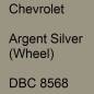 Preview: Chevrolet, Argent Silver (Wheel), DBC 8568.